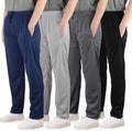 4 Pack Boys Mesh Lightweight Sweatpants - Thin Athletic Track Pants