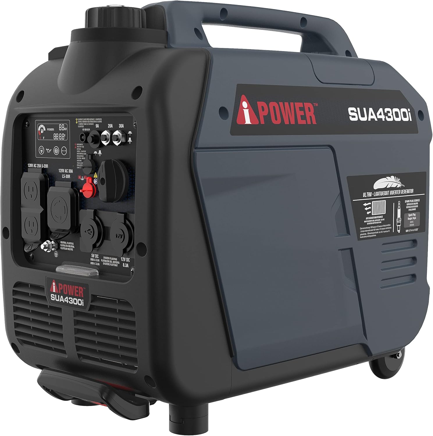 4300W A-iPower Inverter Generator: Portable & Reliable