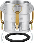 Aluminum Type DD Cam and Groove Hose Fitting 3x3 in - Durable Camlock