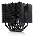 Noctua NH-D12L chromax.Black Low-Height Dual-Tower CPU Cooler - Quiet