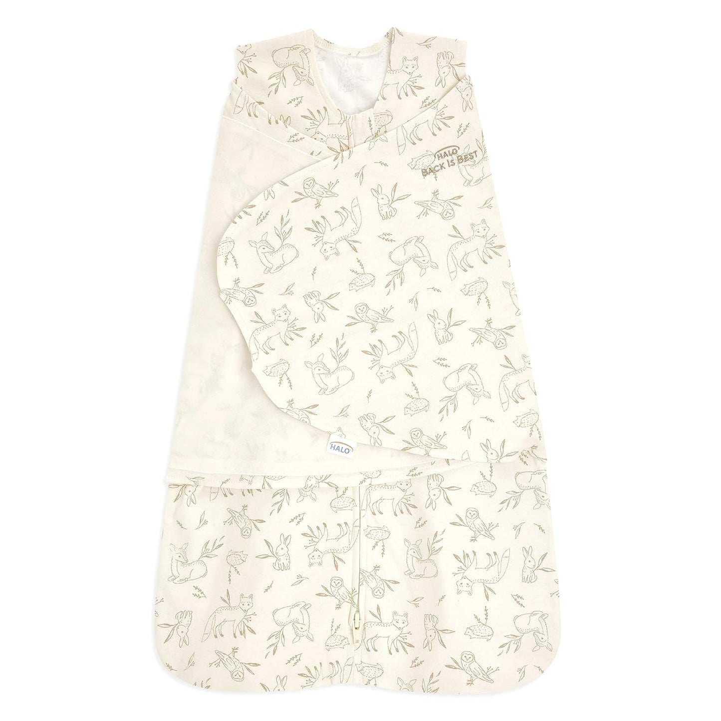 HALO 100% Cotton Sleepsack Swaddle for Safe Baby Sleep