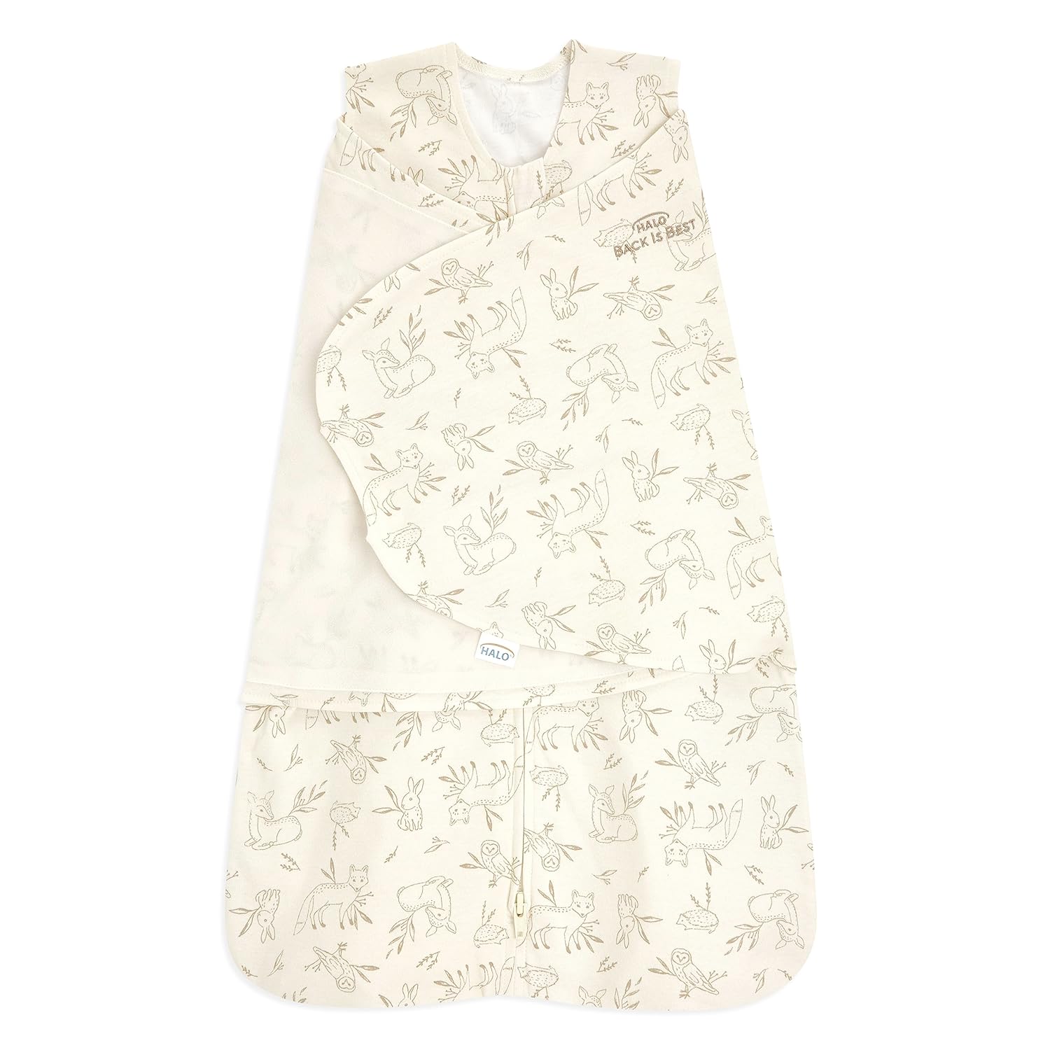 HALO 100% Cotton Sleepsack Swaddle for Safe Baby Sleep