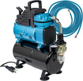 Master Airbrush 1/5 HP Cool-Runner Dual Fan Tank Compressor - Quiet