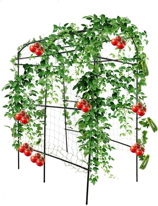 Tall Garden Arch Trellis for Climbing Plants, 7.5 ft Durable