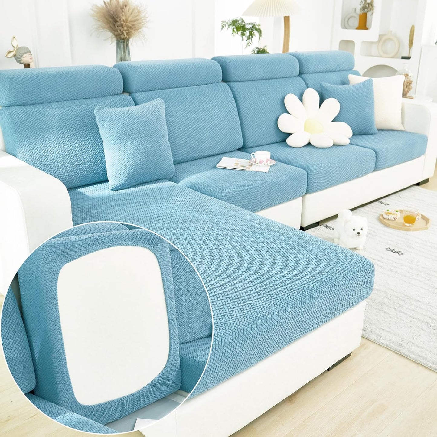 Magic Sofa Covers for Sectional Slipcovers - Wear-Resistant Design