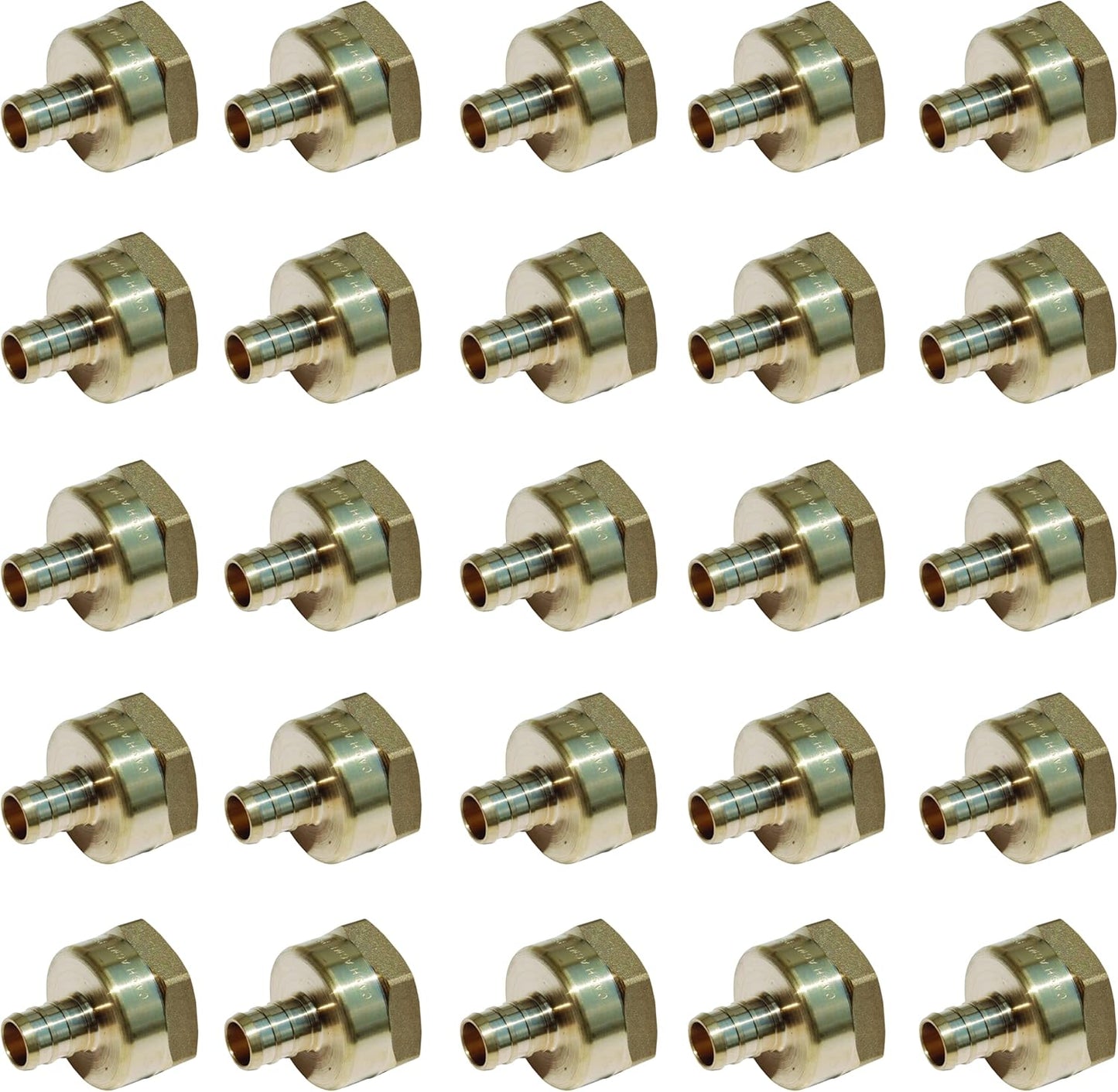 SharkBite Brass Crimp Female Adapter for PEX and Copper