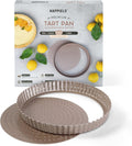 Non-Toxic Nonstick 9-Inch Tart Pan for Perfect Baking