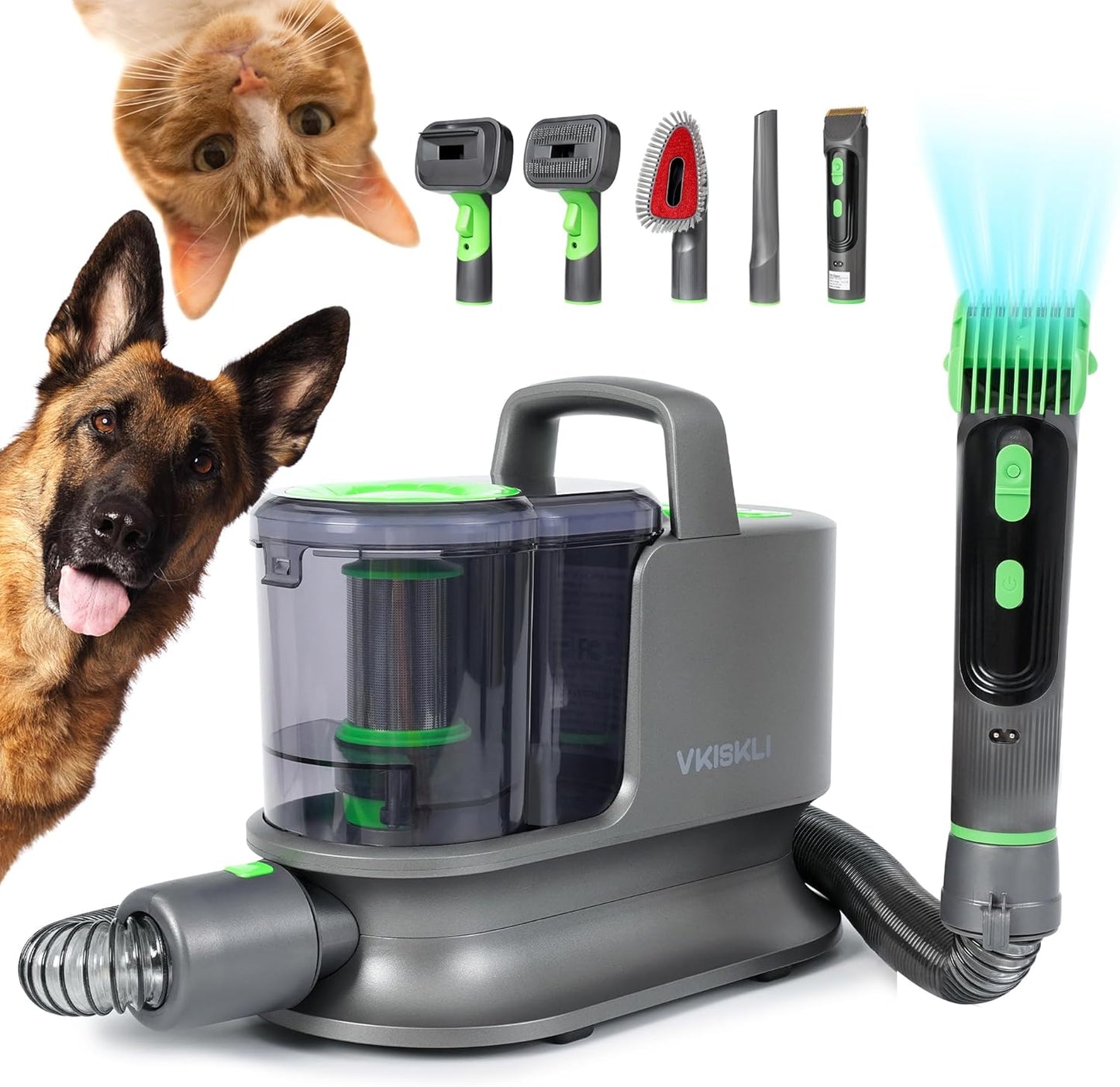 Daski Pro Pet Grooming Kit - 99% Hair Removal