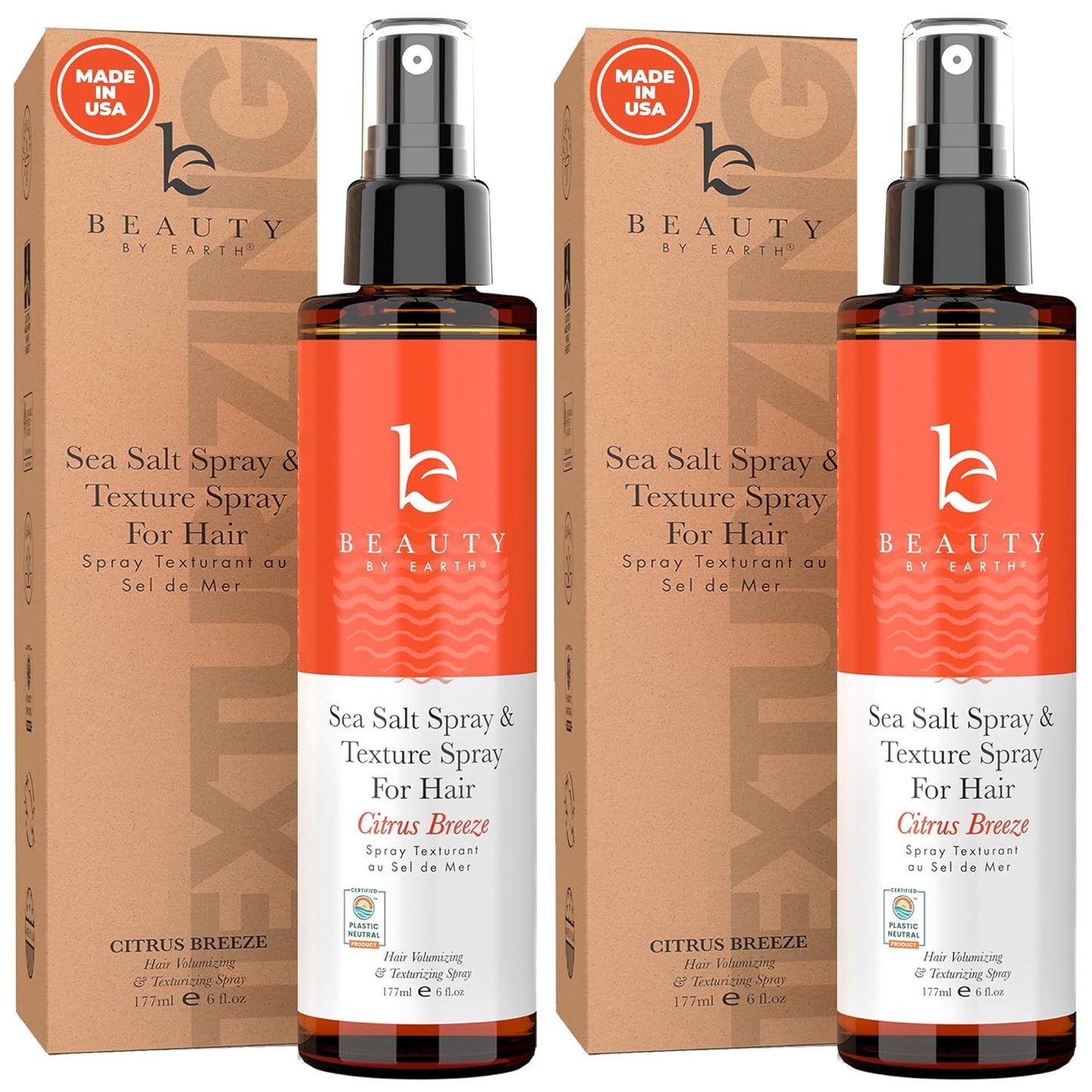 Beauty by Earth Sea Salt Spray for Hair - Beach Waves