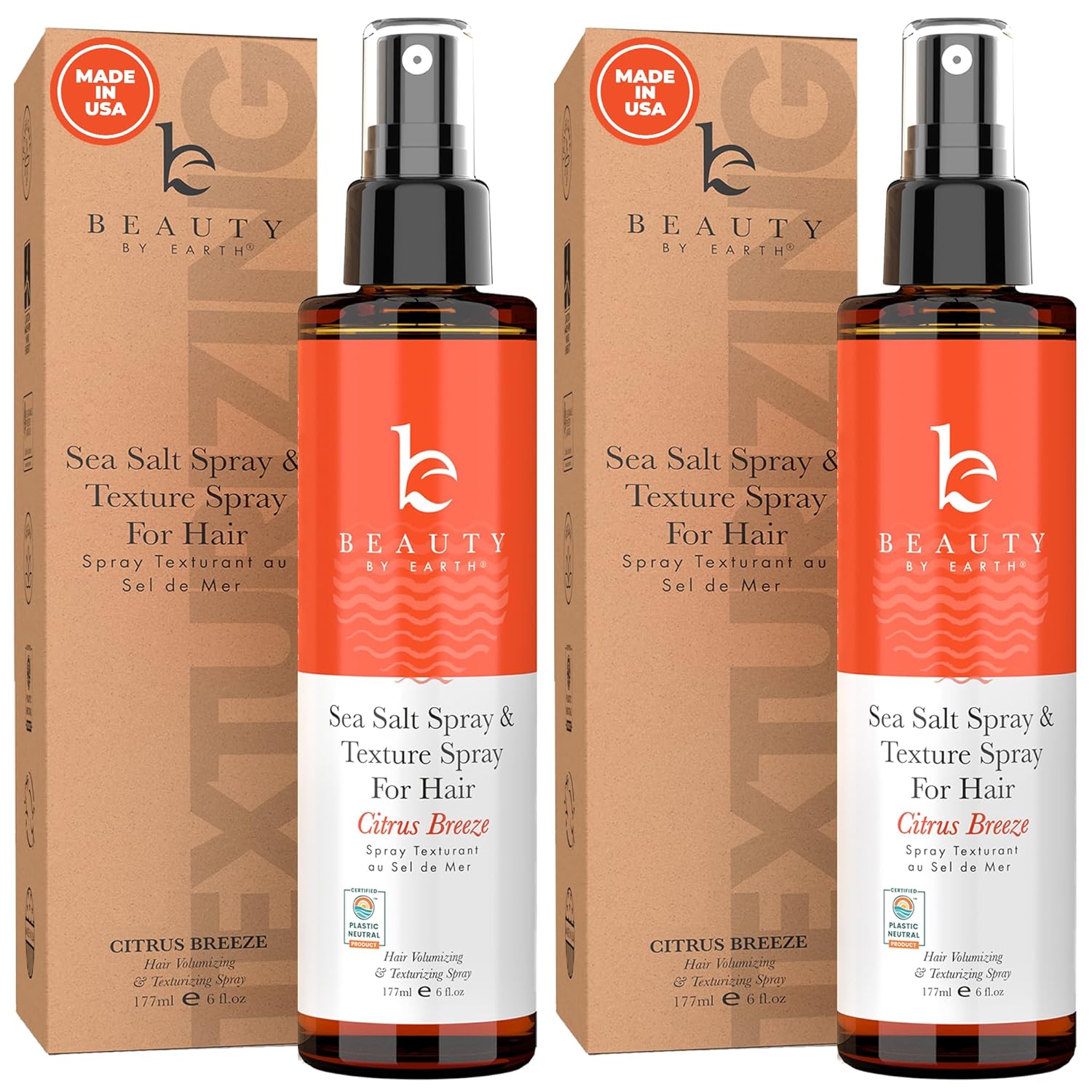 Beauty by Earth Sea Salt Spray for Hair - Beach Waves
