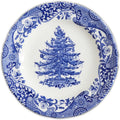 Spode Blue Italian 8 in Christmas Plate - Elegant Holiday Platter