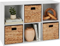 6-Cube Storage Organizer White with 11in Shelf Openings - Customizable