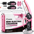 Saker Mini Electric Chainsaw 6 in - Portable Cordless Pruning Tool