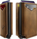 BULLIANT Men Wallet Leather Wallet with Magnetic Flip Cover