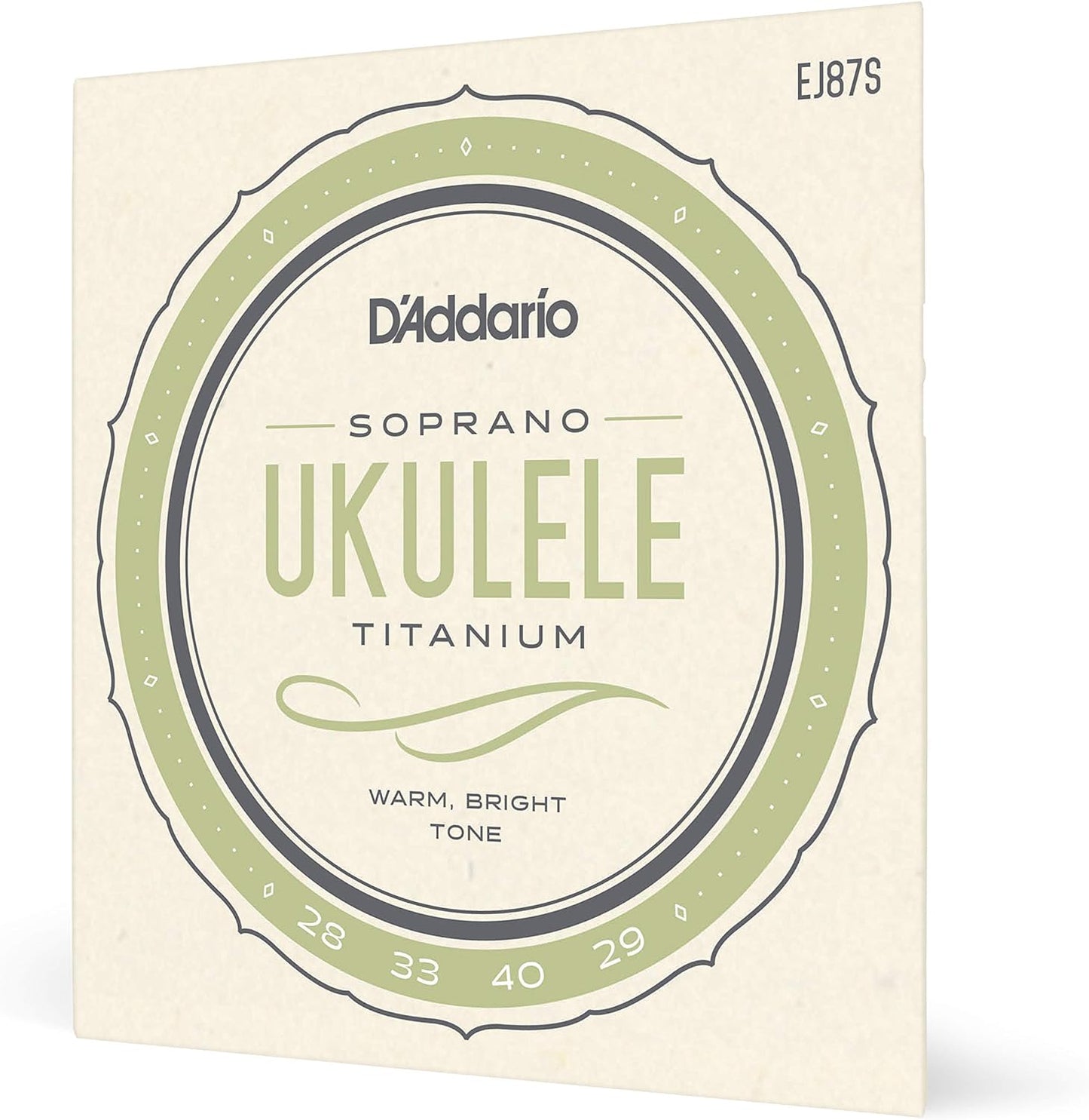 D'Addario Titanium Ukulele Strings - Enhanced Sound!