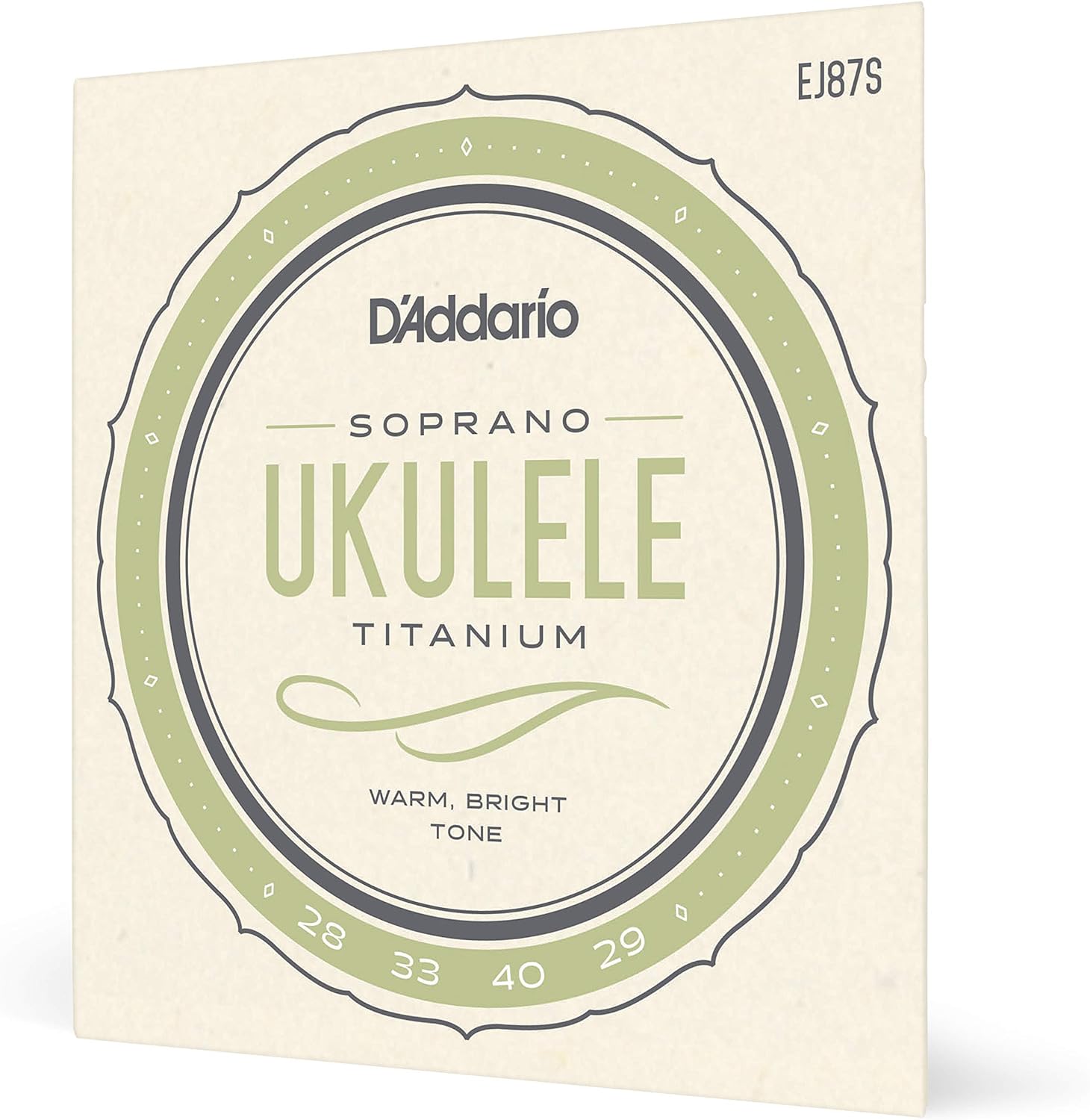 D'Addario Titanium Ukulele Strings - Enhanced Sound!