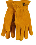 Kids Genuine Leather Work Gloves for Gardening - JustForKids