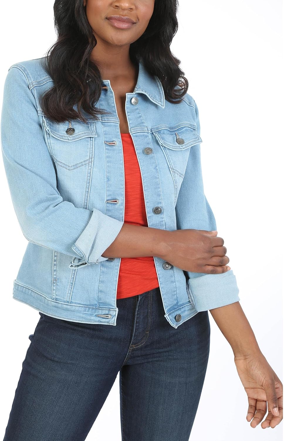 Riders by Lee Indigo Women's Plus Size Denim Jacket Review