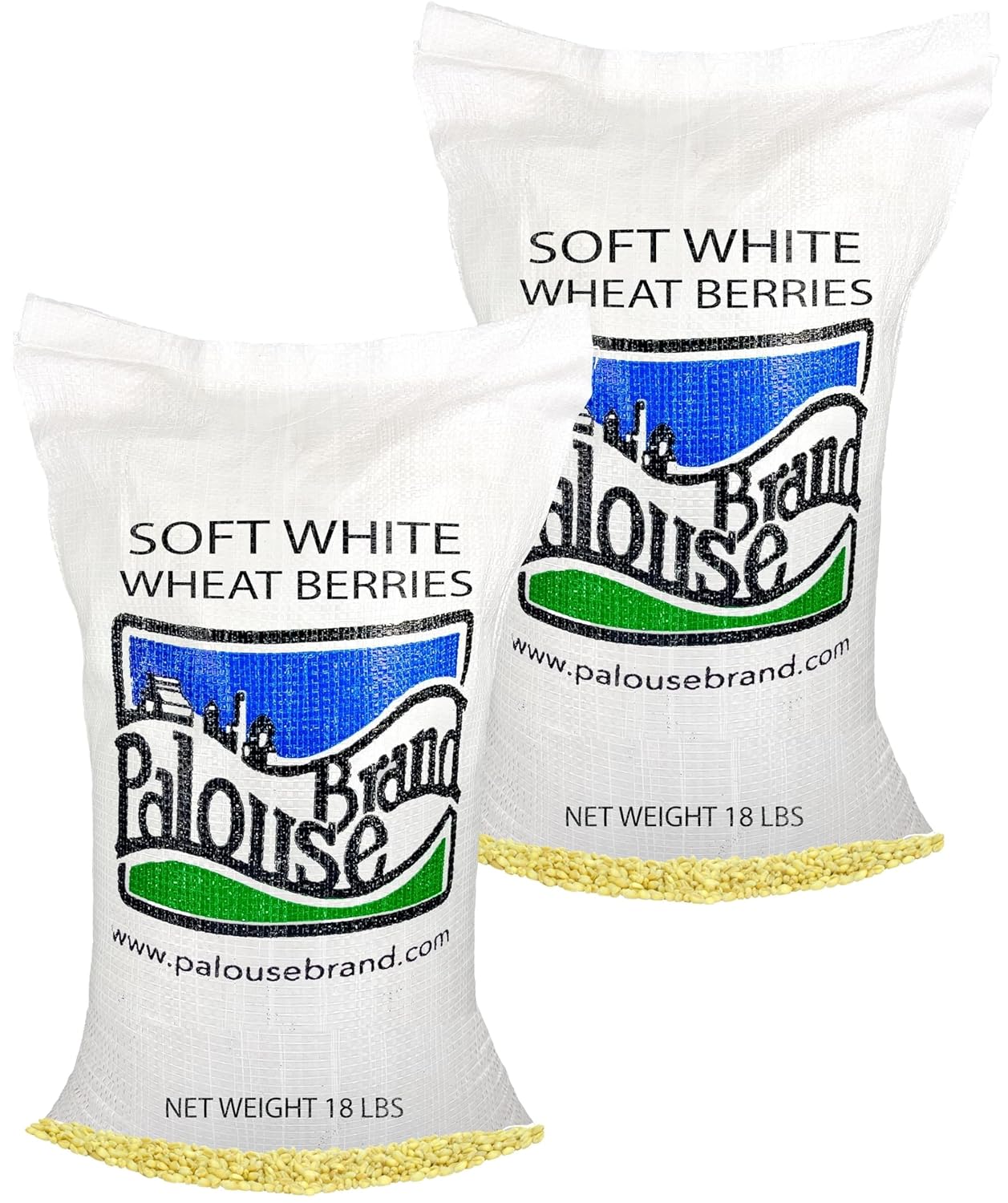 Glyphosate Residue Free Soft White Wheat Berries - 36 lbs