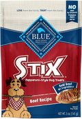 Blue Buffalo Stix Natural Soft Moist Dog Treats Beef Recipe - Tender