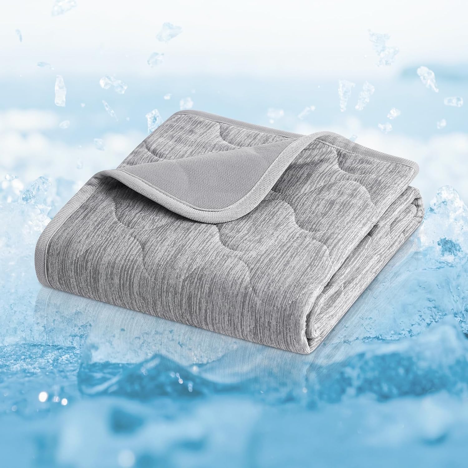 Cozy Bliss Leakproof Cooling Blanket for Medium Dogs & Cats