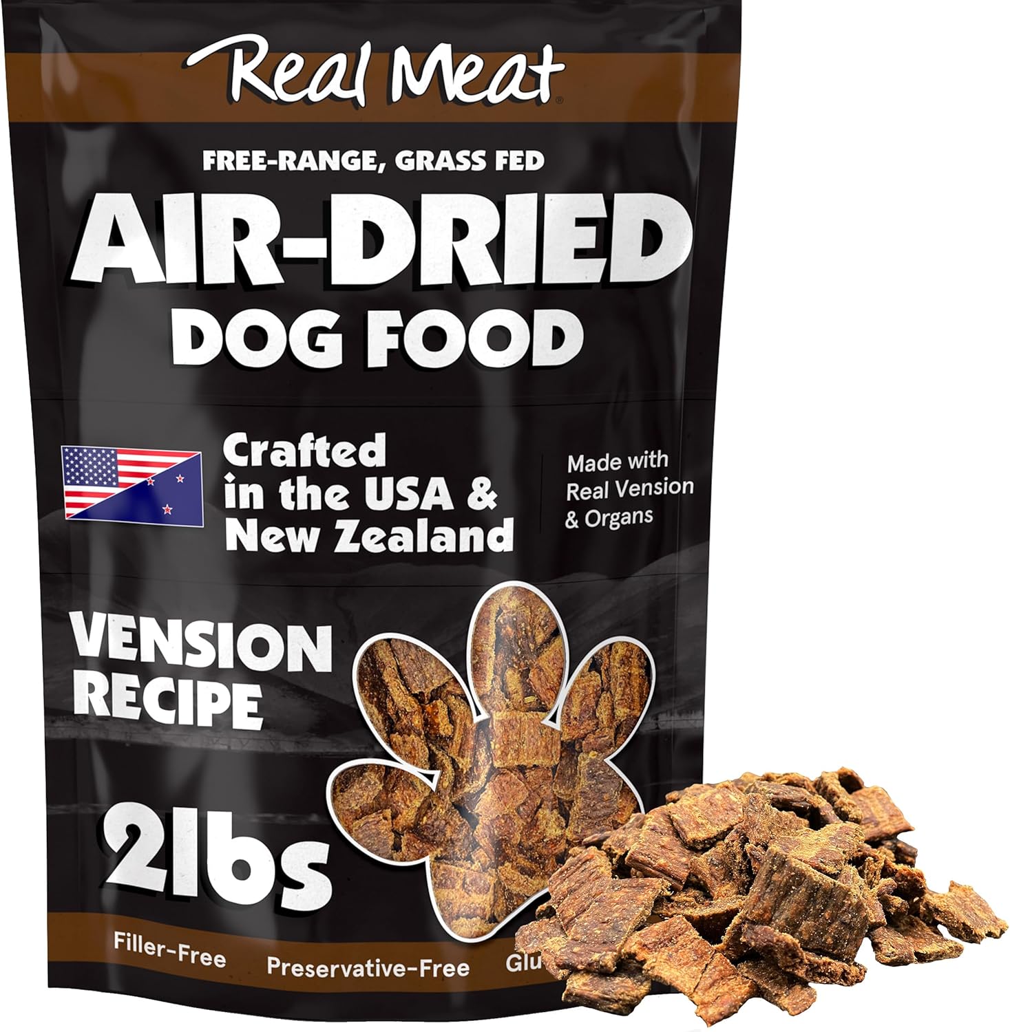 TRMC Real Meat Dog Foods with Venison for Happy Pups
