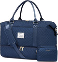 Travel Duffle Bag with Shoe Compartment - Carry On Weekender LOVEVOOK