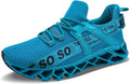 Mens Running Blade Sole Sneakers - Comfortable Walking Athletic Shoe