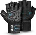 Weight Lifting Workout Gloves for Men & Women - Ventilated Wrist