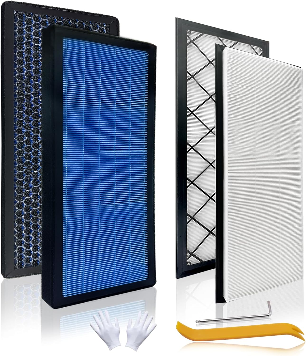 High Efficiency Air Filter for Tesla Model Y 2020-2025 4 Pack