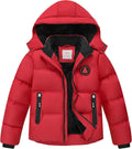 Boys' Winter Coat Kids Puffer Jacket - Thick Fleece Lined Warm