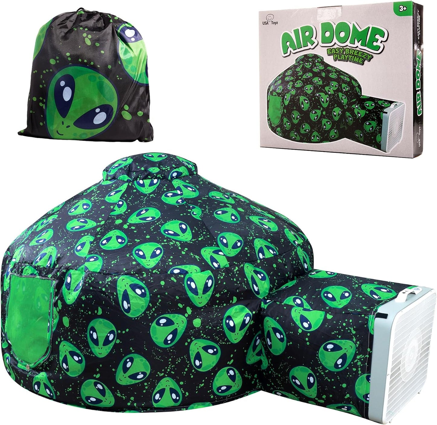 Spacious Air Dome Tent for Kids - Easy Setup, Indoor Playhouse