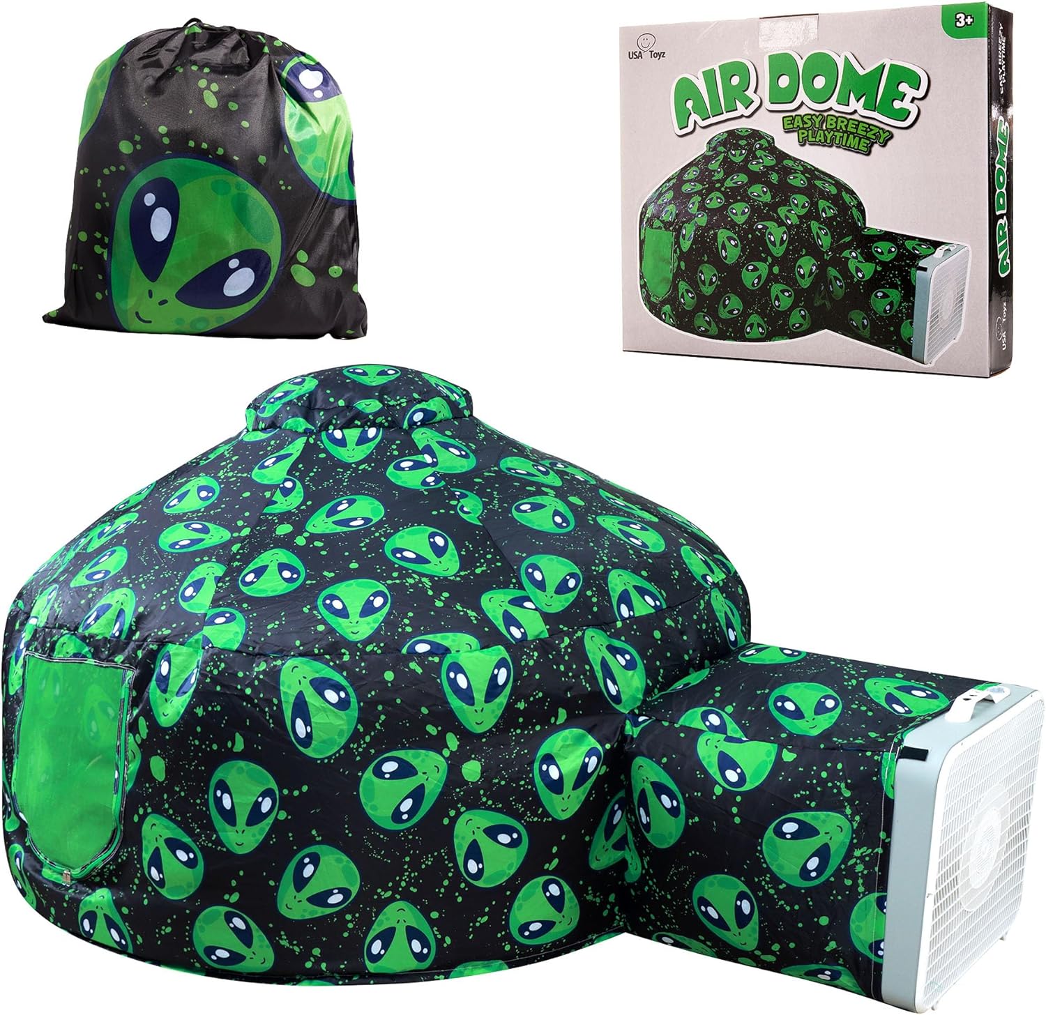 Spacious Air Dome Tent for Kids - Easy Setup, Indoor Playhouse
