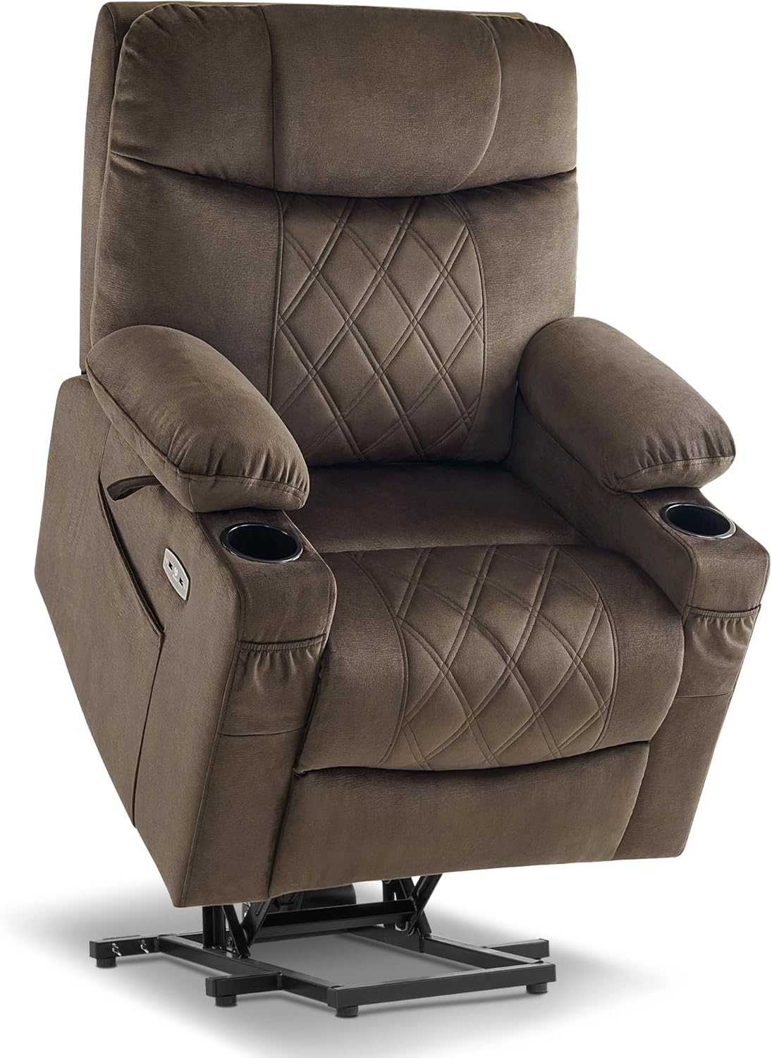 MCombo Lay Flat Power Recliner - Massage & Heating for Elderly