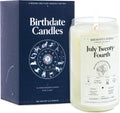 Birthdate Candles July 24 Leo Scented Birthday Candle - Rosemary