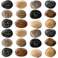 Bible Verses Scripture Stones 24 Pc Set - Inspirational Engraved Rocks