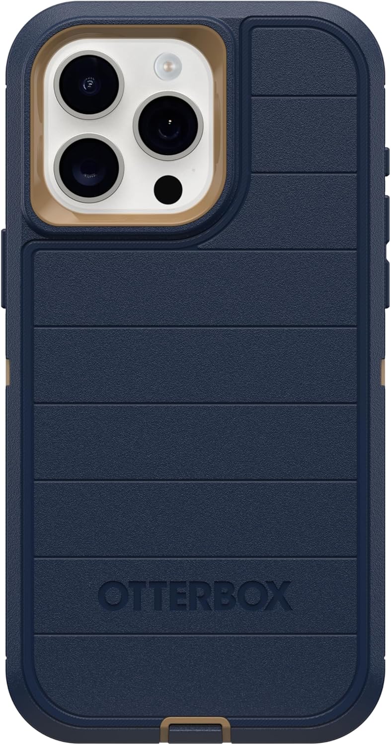 OtterBox Defender Series Case for iPhone 15 Pro Max - Blue