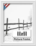 White 11x11 Picture Frame.75 in Wide - Classic White Wall Decor