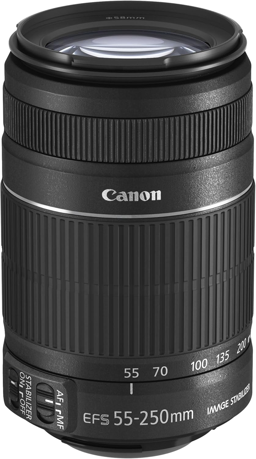 Canon EFS 55-250mm Telephoto Zoom Lens for Digital SLR Cameras