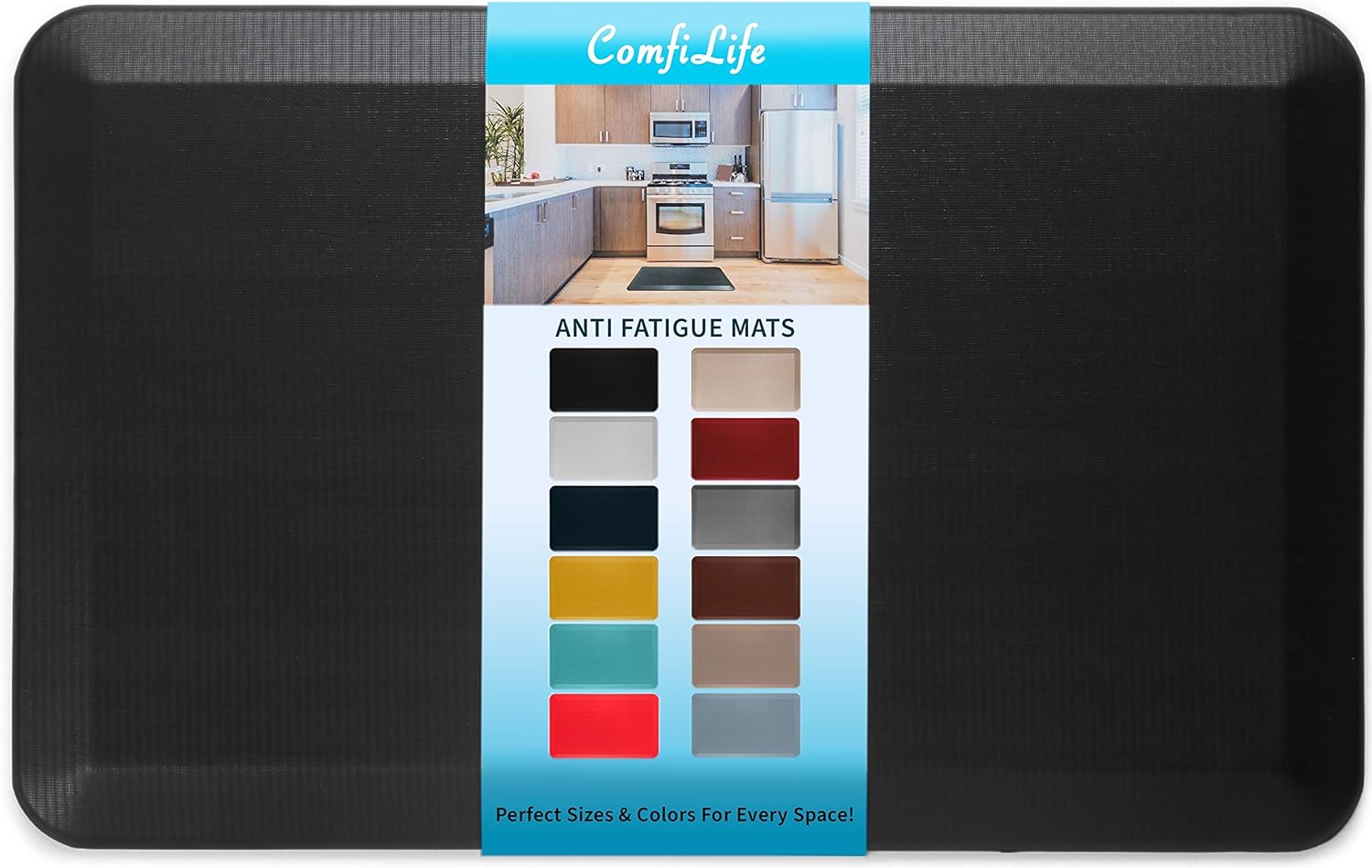 ComfiLife 3/4 Inch Thick Anti Fatigue Mat - Comfort & Durability