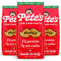 High Protein Low Carb Rotini Pasta - 3-Pack 8oz (Made in Italy)