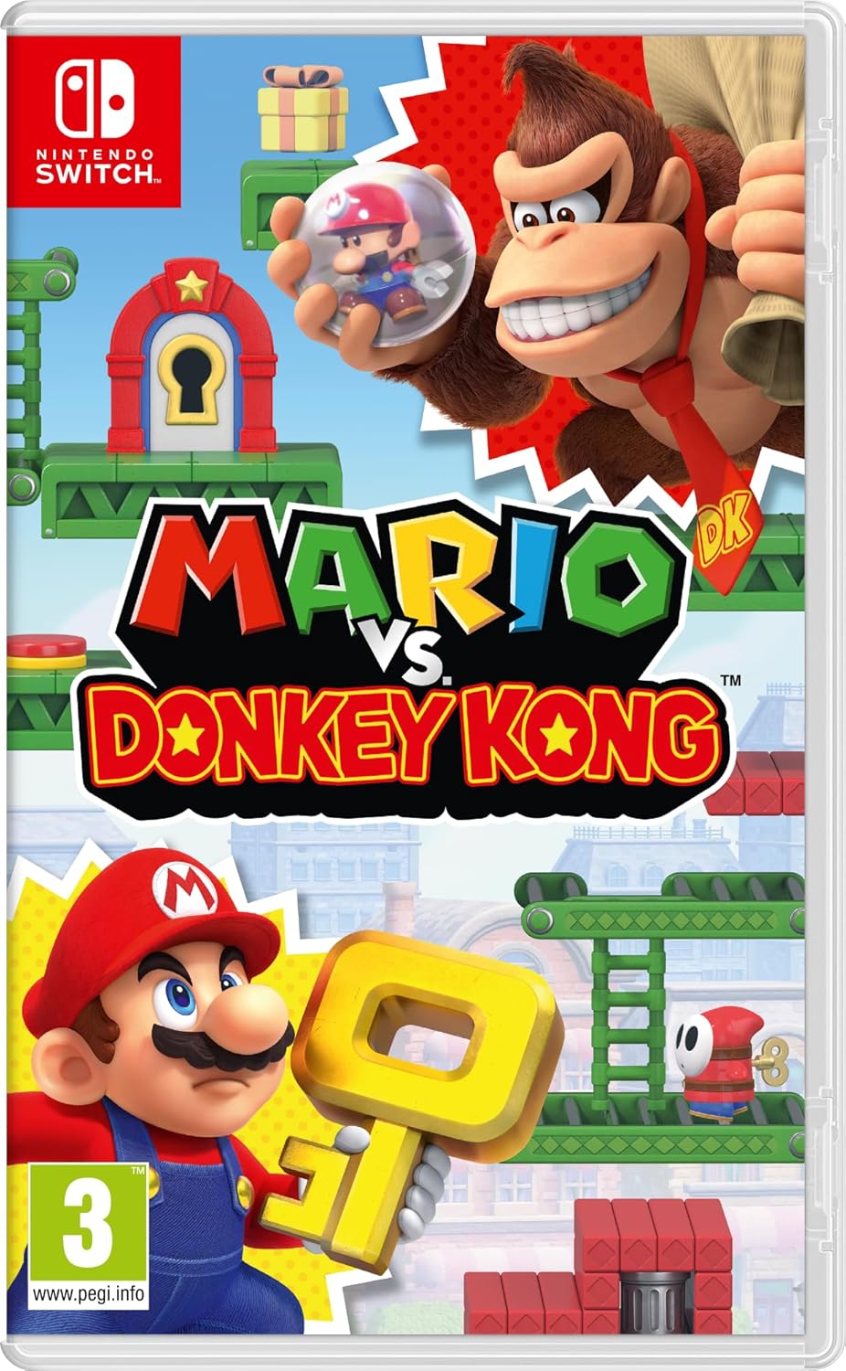 Nintendo Mario vs. Donkey Kong for Switch: A Fun Puzzle Adventure