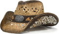 Cowboy Hats for Women and Men Straw Western Hat - Embroidered