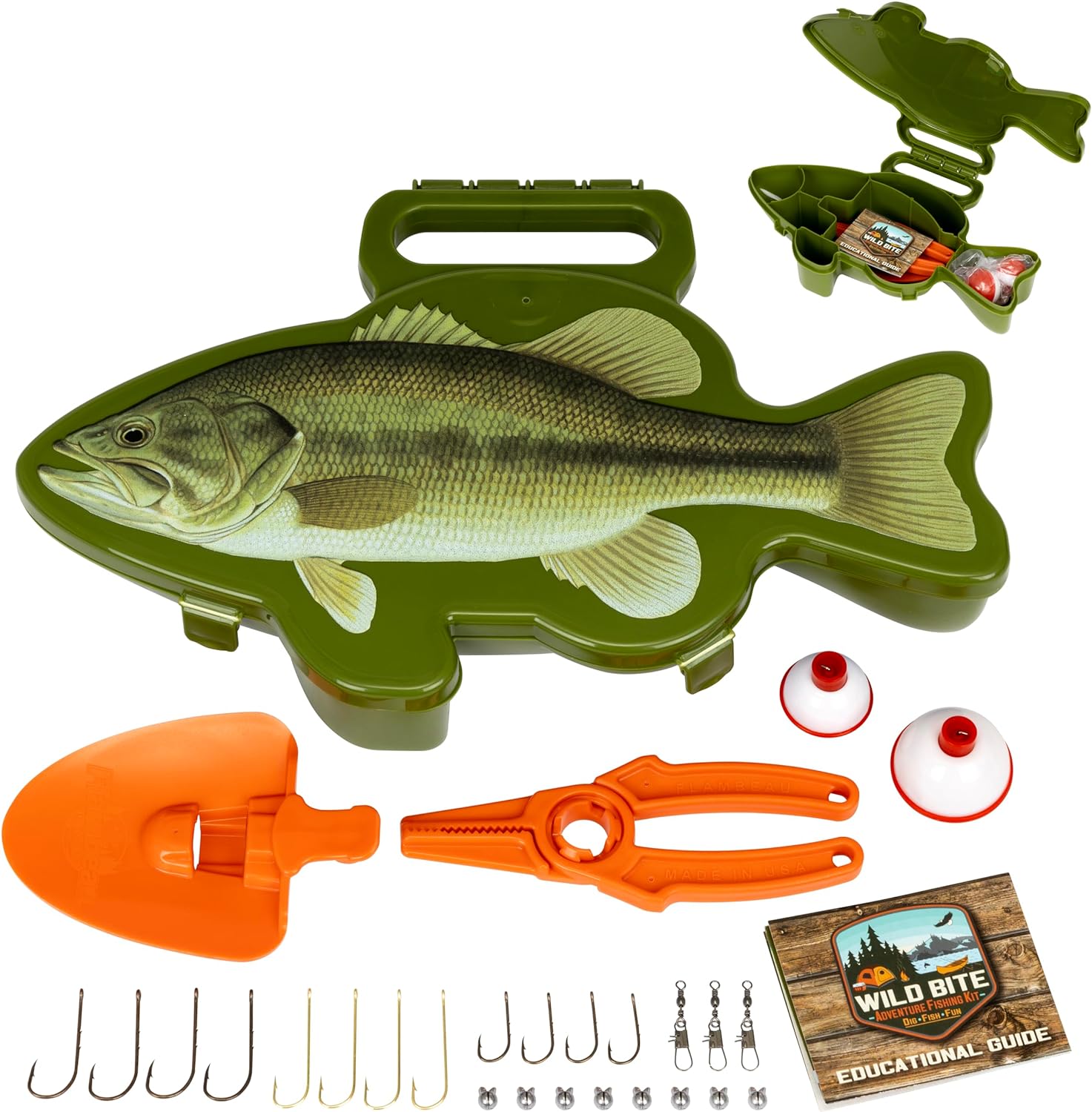 Wild Bite Tackle Box Kit by Flambeau