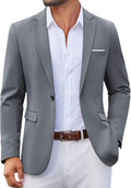 COOFANDY Men's Casual Blazer One Button Sport Coat - Lightweight front