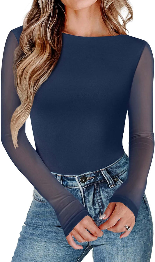 Avidlove Long Sleeve Bodysuit for Women - Stylish and Comfortable
