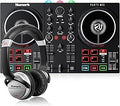 Numark Party Mix II + HF125 DJ Controller Set - Beginner DJ