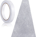 Tatuo Carpet Runner Runway Rug 2.46 x 30 ft Glitter Silver - Event