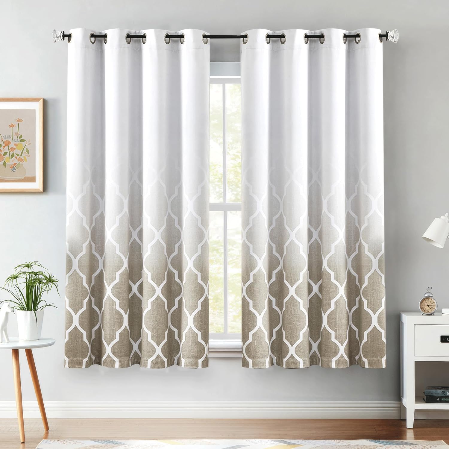 Metro Parlor Ombre Full Blackout Curtains for Elegant Rooms