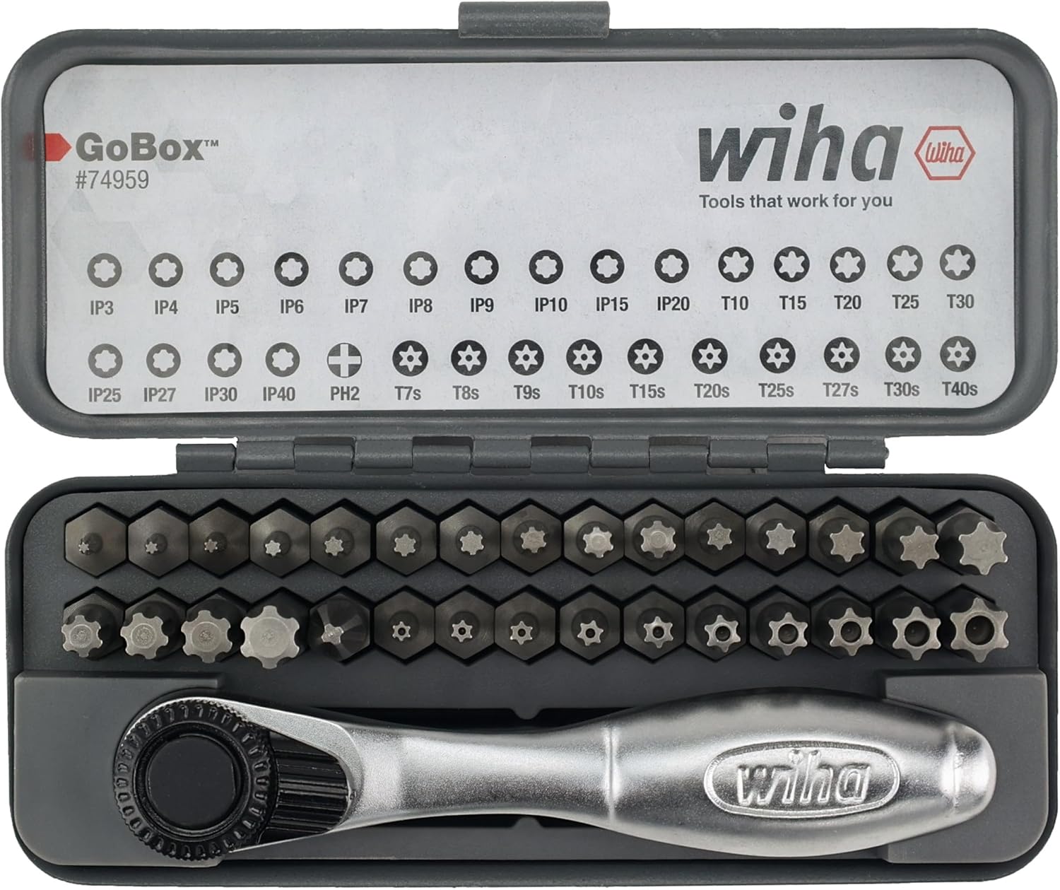 Wiha 32 Piece GoBox Master Torx Bit Set with Mini Ratchet Review